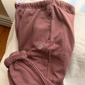 PINK CAMPUS SWEATPANTS